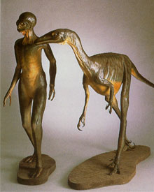 Troodon and dinosauroid